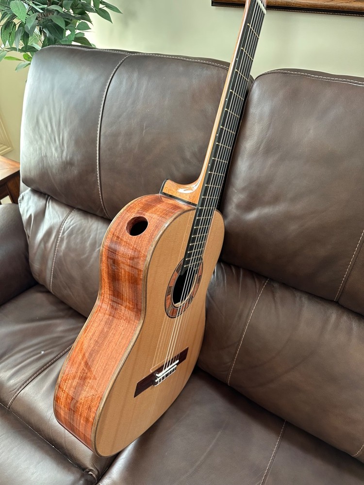 Hand Built Bubinga Classical Guitar #47