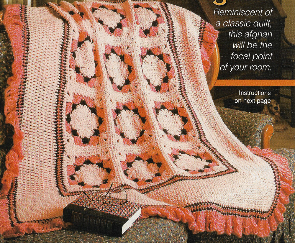 Lush & Lovely Afghan crochet pattern instructions
