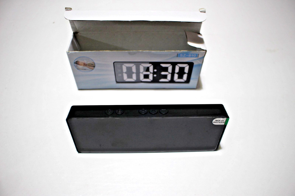 LED CLOCK SZ-810 BLACK