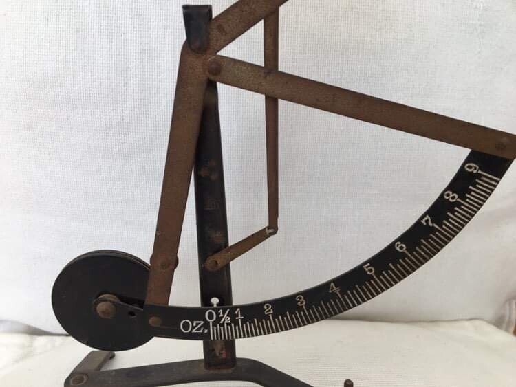 Antique Letter Scales