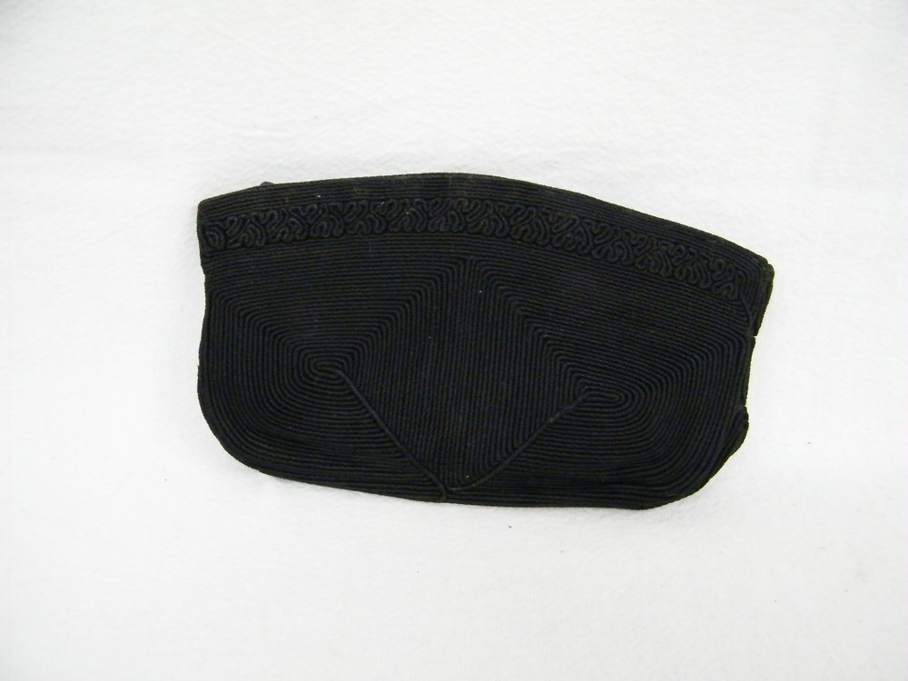 Vintage Black Evening Dinner Clutch