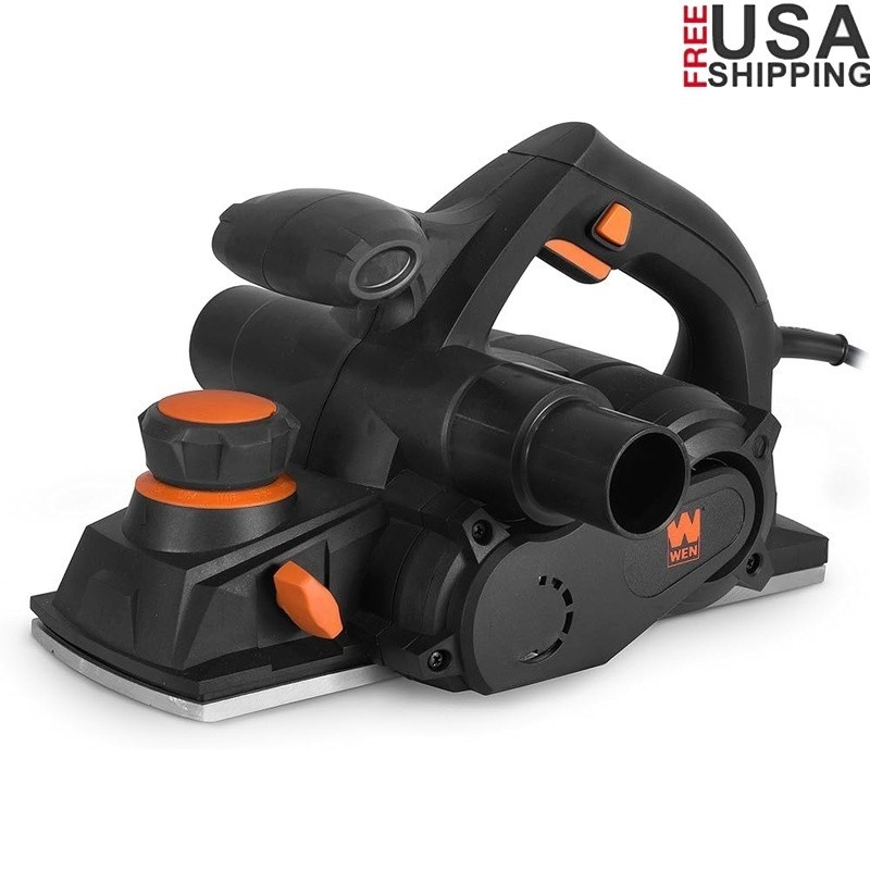 Electric Planer Depth Adjustment 4-3/8 Inch Capacity