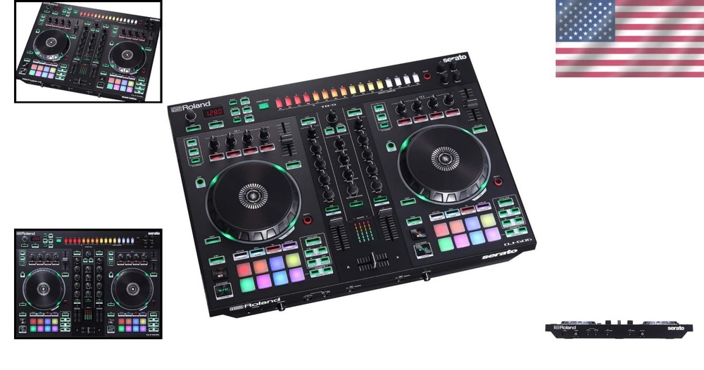 Serato DJ Controller: Two Channels, Four Decks, Endless Creative Possibilities