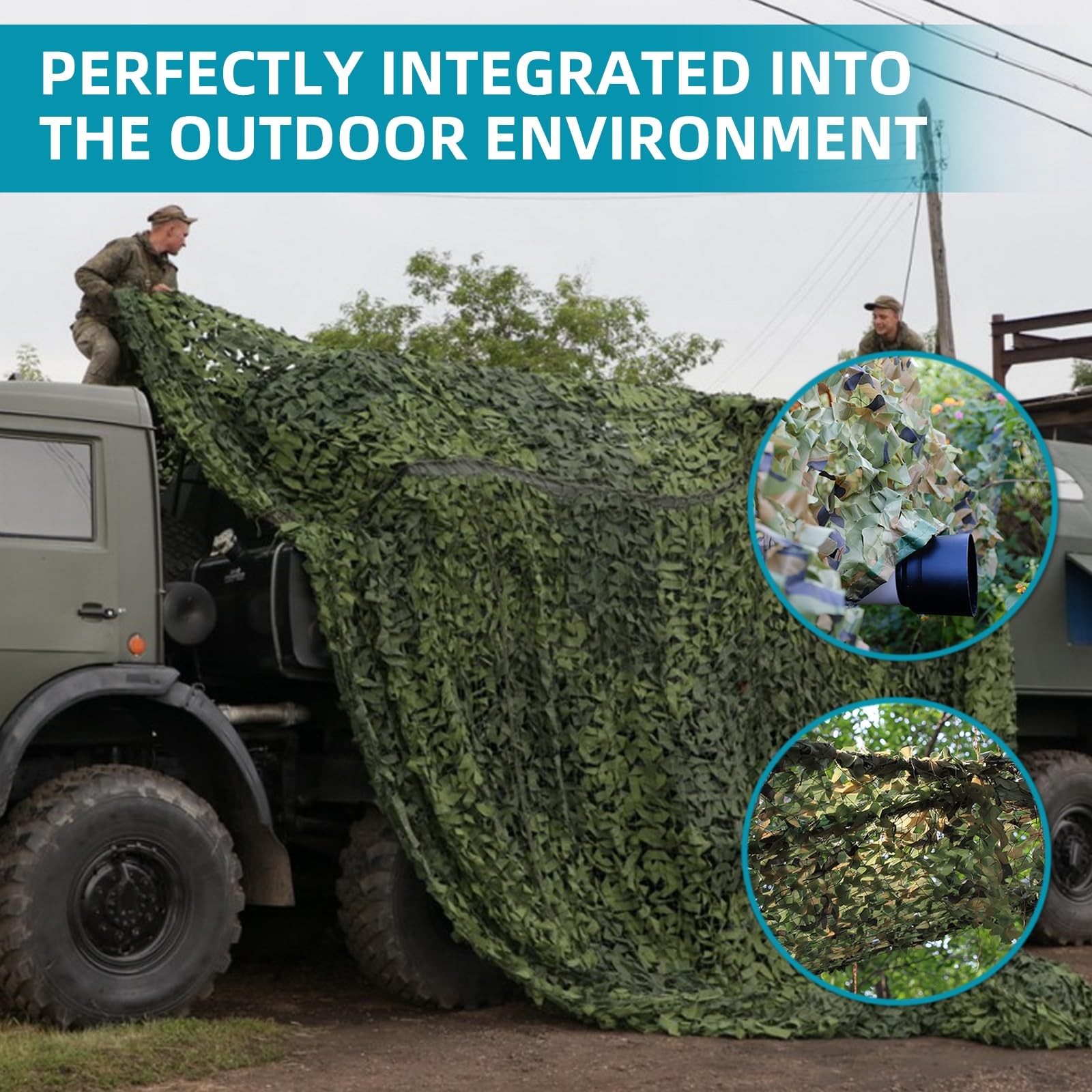 13x20ft Camping Camouflage Netting Military Camo Sunshade Mesh Hunting Car Cover