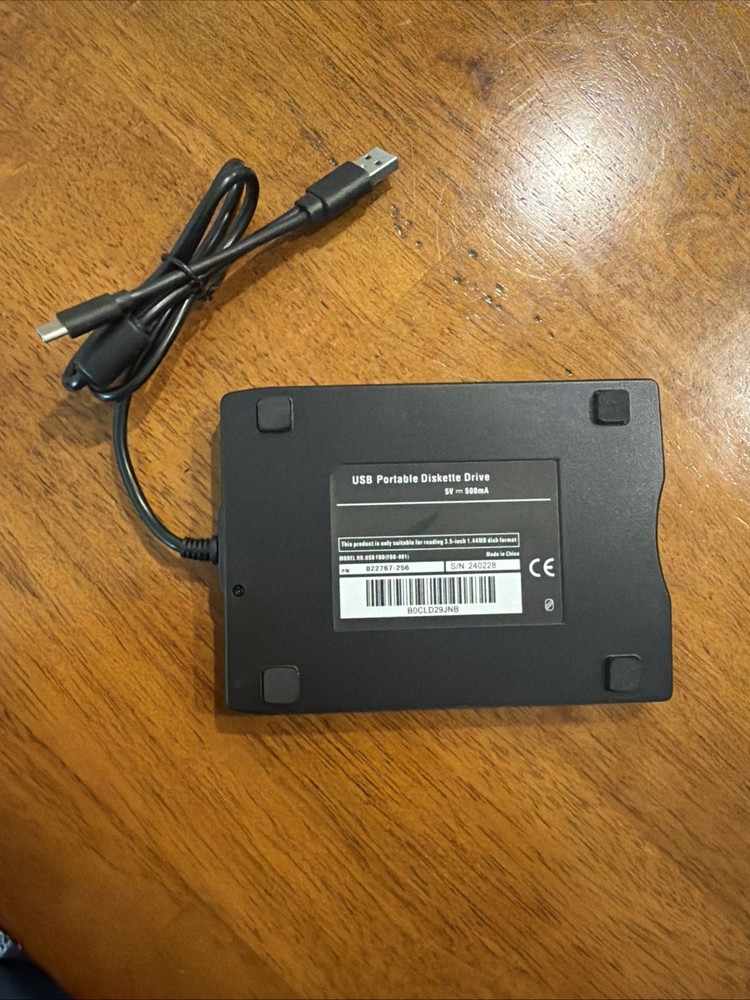 USB Portable Diskette Drive External USB 3.5-in. Wins & MacBook .