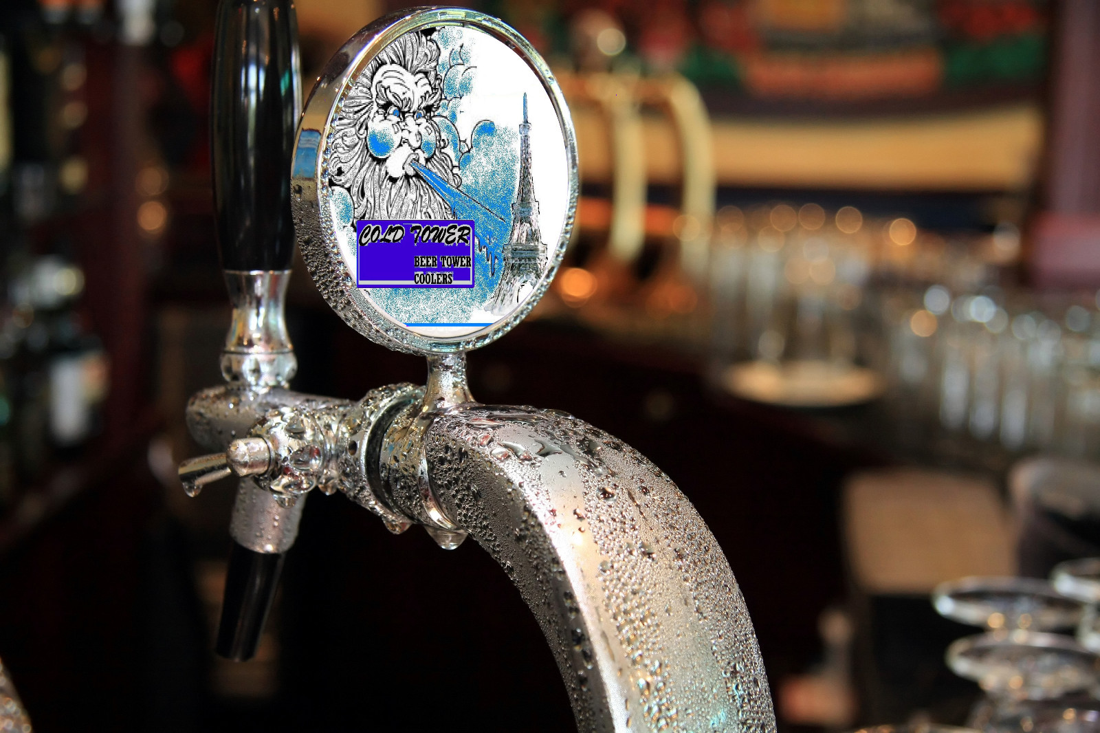 COLDTOWER Kegerator Super Beer Tower Cooler/Kegerator Fan