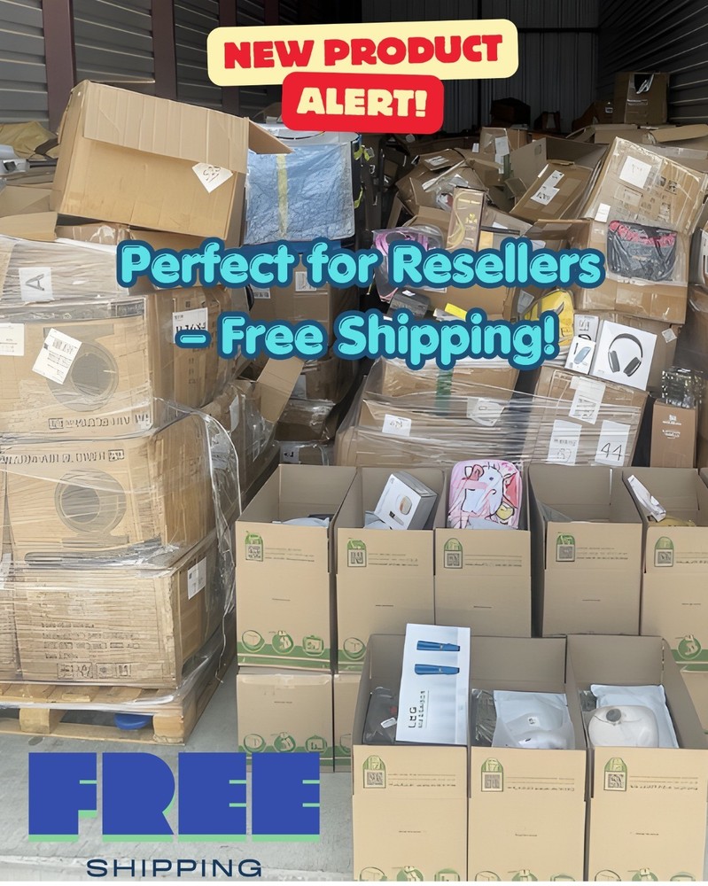 High Profit Liquidation Box – Mixed Merchandise Bundle 💰 LARGE