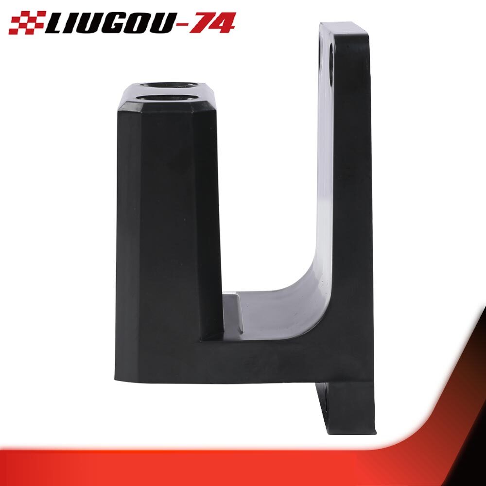 BLACK WALL MOUNT RACK FLOATING DISPLAY HANGER SAFE STORAGE HOOKS 1PCS
