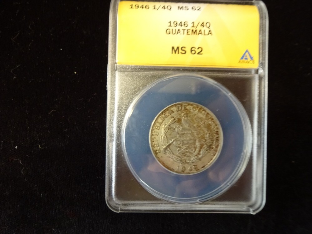 1946 1/4 Quetzal MS 62
