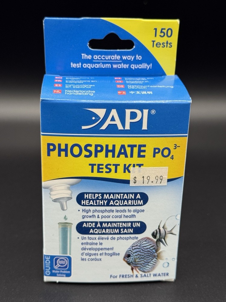 API Phosphate Test Kit For Fresh Or Salt Aquariums