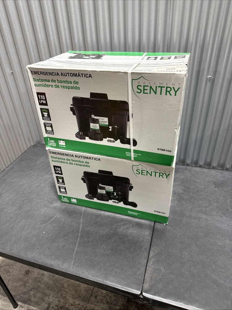 Basement Sentry Stbb100 Backup Sump Pump System