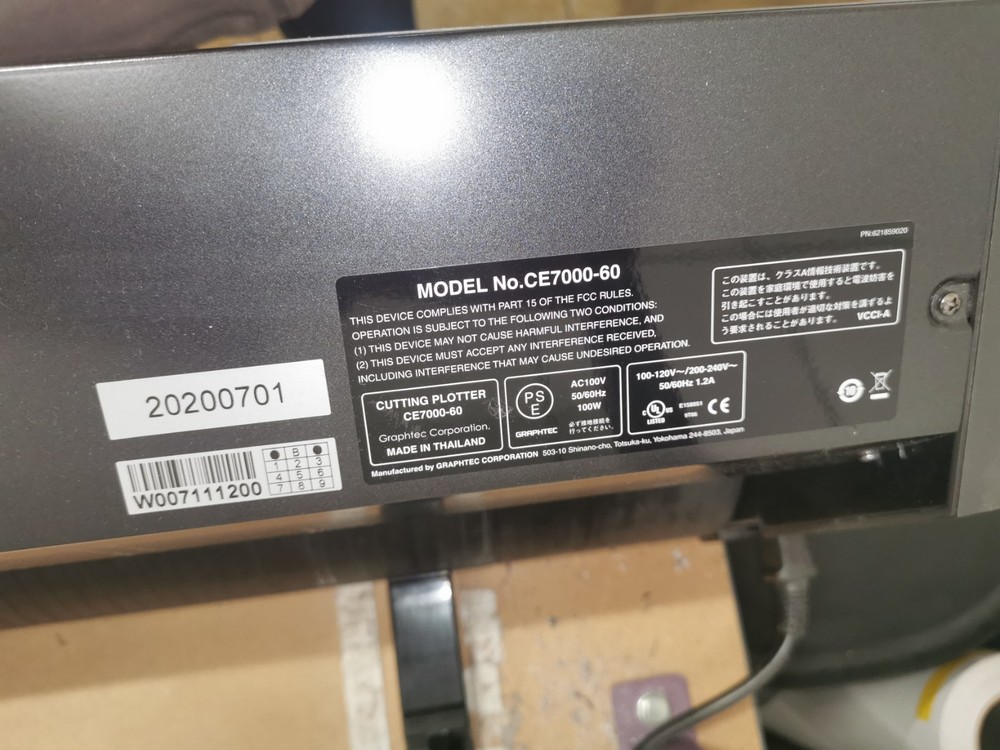 Graphtech CE6000-60, CE7000‑60 3x perfectly functioning cutting plotters