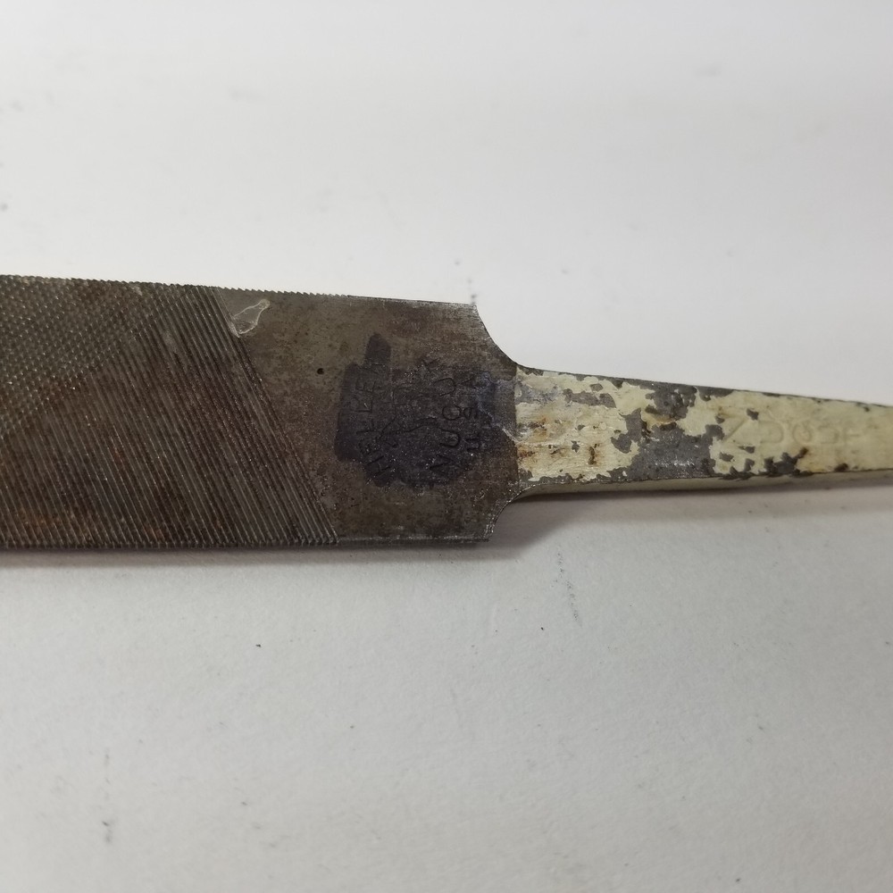 HELLER NUCUT 12" Triangle and FLAT FILE Double