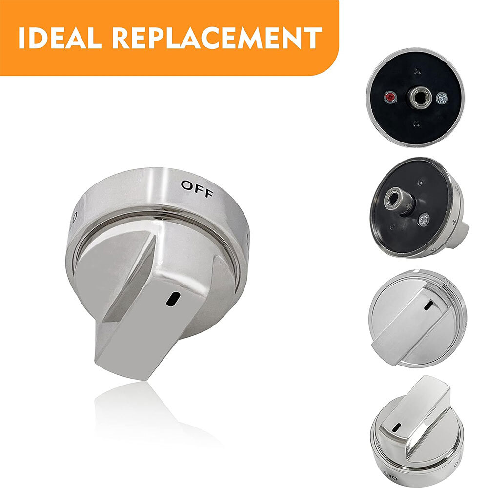 5 Pack LG & Kenmore Compatible Stove Knobs AEZ73453509 Burner Control Knobs