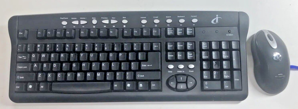 I-Concepts Deluxe Wireless Desktop Duo Keyboard & Mouse.
