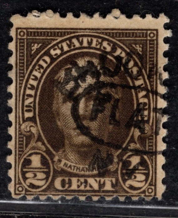 Centsational US Fancy Cancel - Oval FLAT