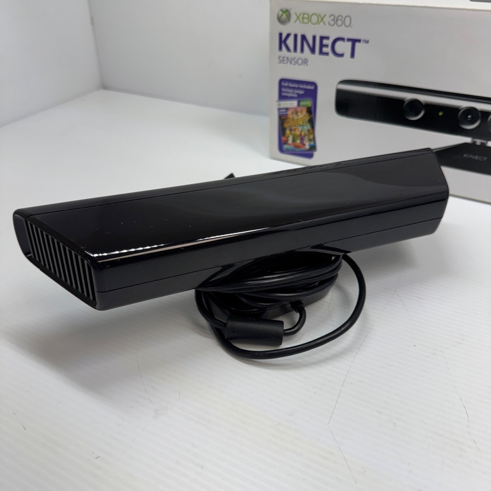XBOX 360 Kinect Sensor in Open Box + Kinect Adventures game