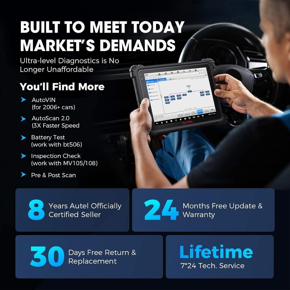 2026 Autel Ultra Lite – VCI Interface, ECU Programming & Full System Diagnosis