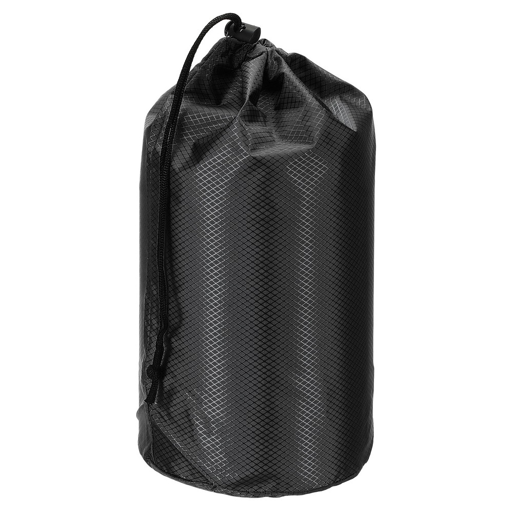 Stuff Sack 5" x 10" Waterproof Outdoor Storage Sack Drawstring Black