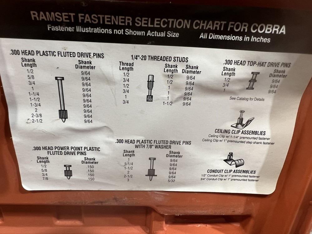 🛠 Ramset Cobra Plus+ 27Caliber Semi Automatic