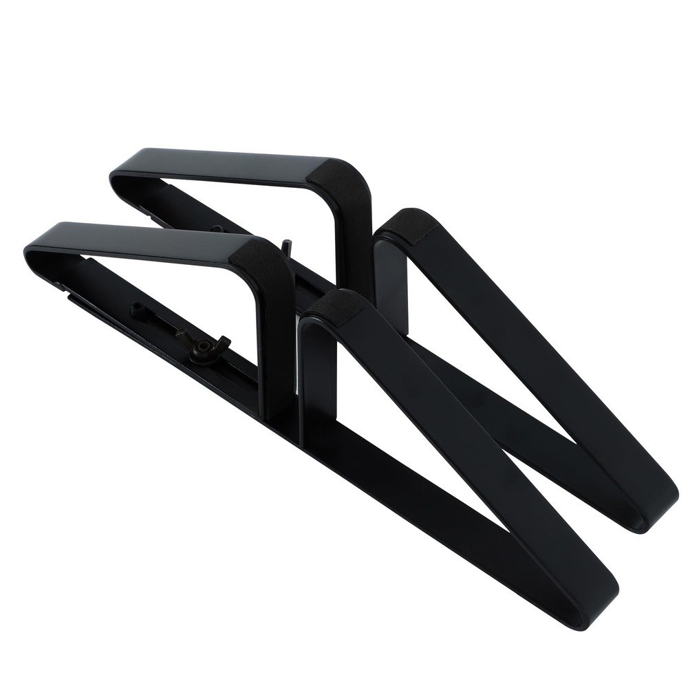 PUPETPO Support Feet for Pet Gate (Updated Version), Adjustable, Black