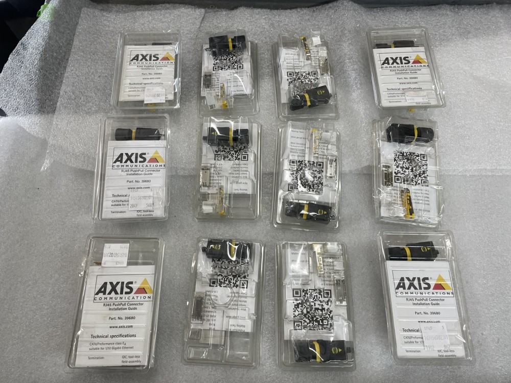 AXIS 39680 RJ45 PushPull Connector/ (12) PRICED BY EACH