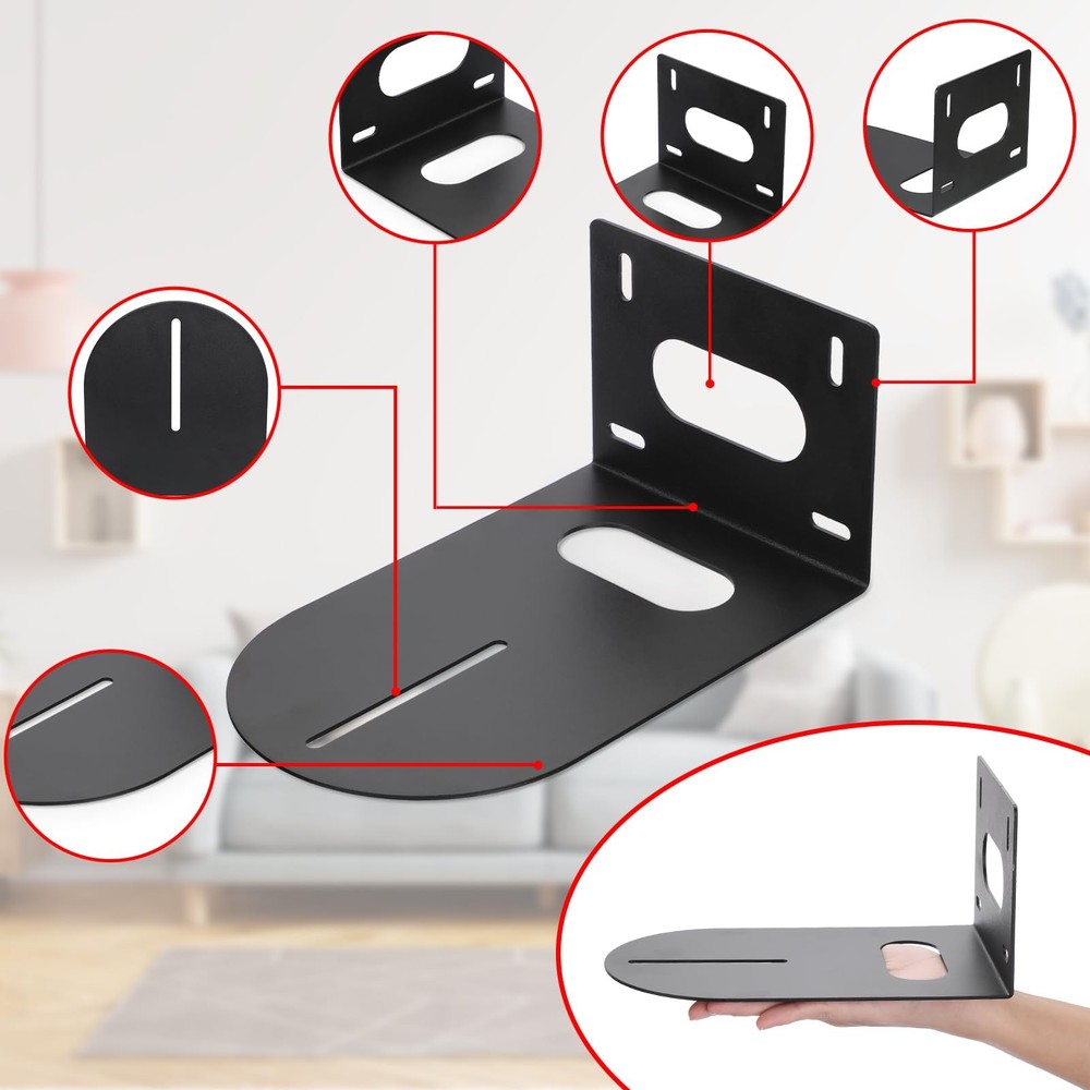 Sumnacon PTZ Camera Bracket Black Universal Mount