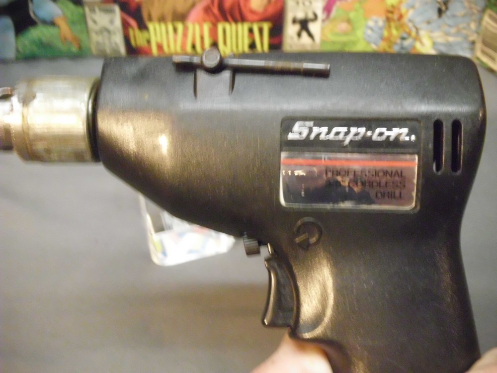snap on cordless drill 3/8 1987