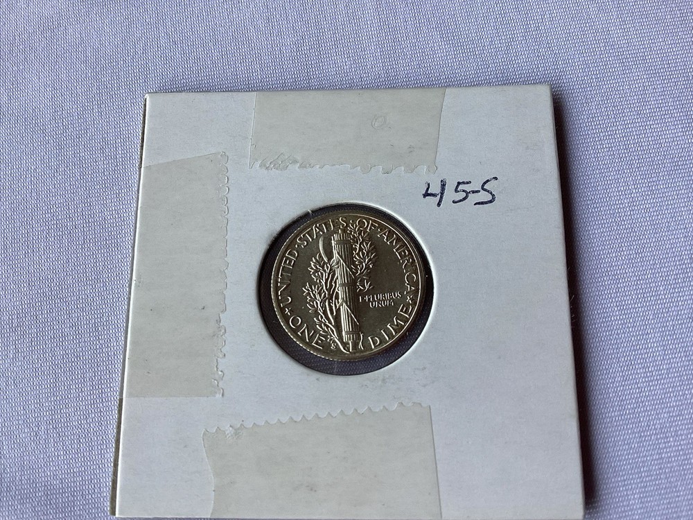 1945-S Mercury Head Silver Dime **106-6B