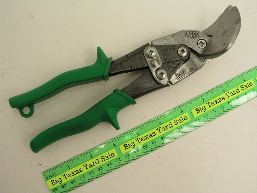 Compound Aviation Tin Snips Straight Cut Wiss M7