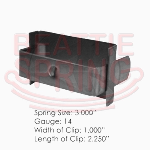 Leaf Spring Clip Strap 3"