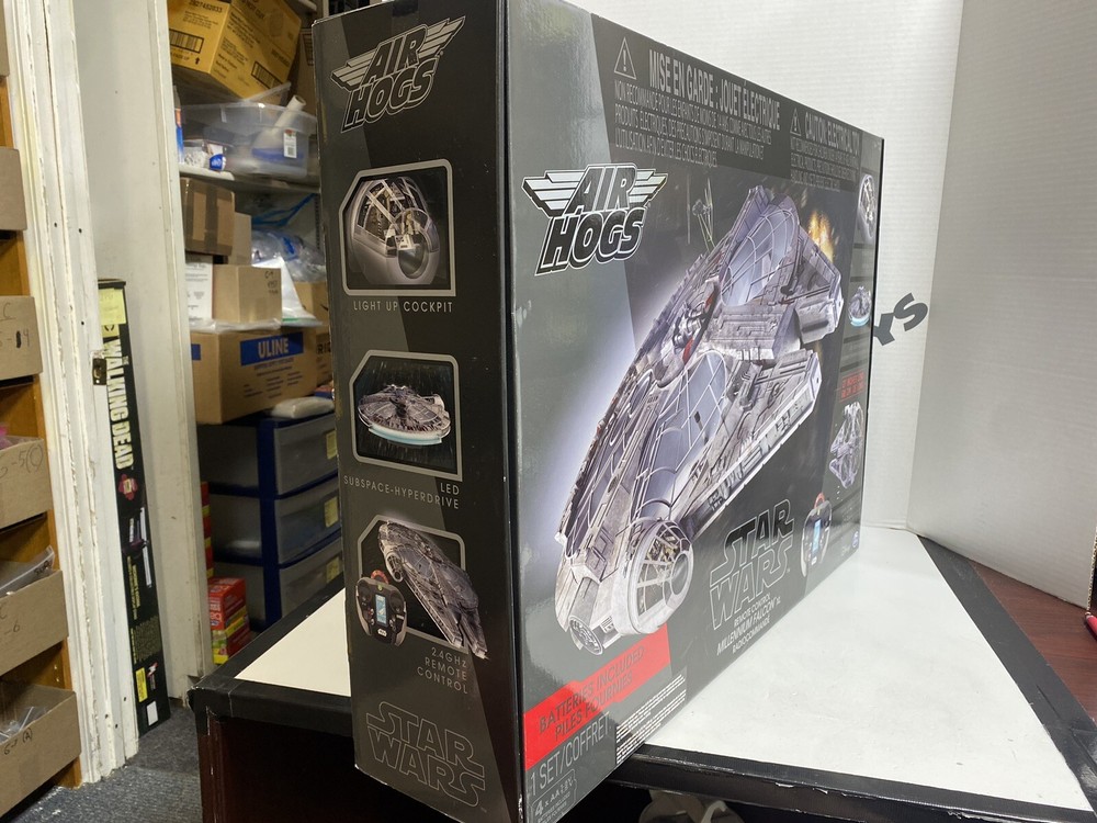 Star Wars Air Hogs Spin Master Remote Control Millenium Falcon