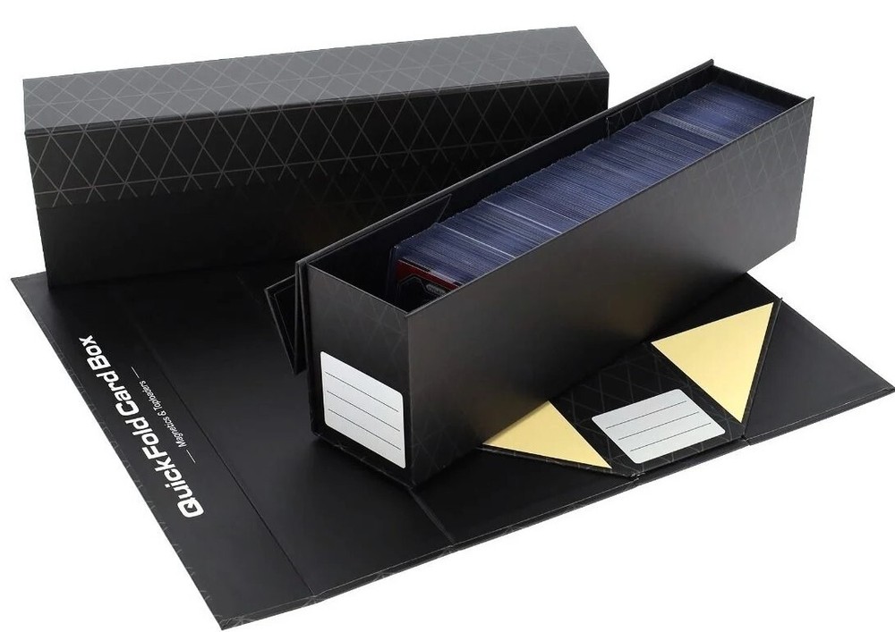 (1x) BCW Quick Fold Toploader / Magnetic Storage Box-Sport / Gaming Card Boxes