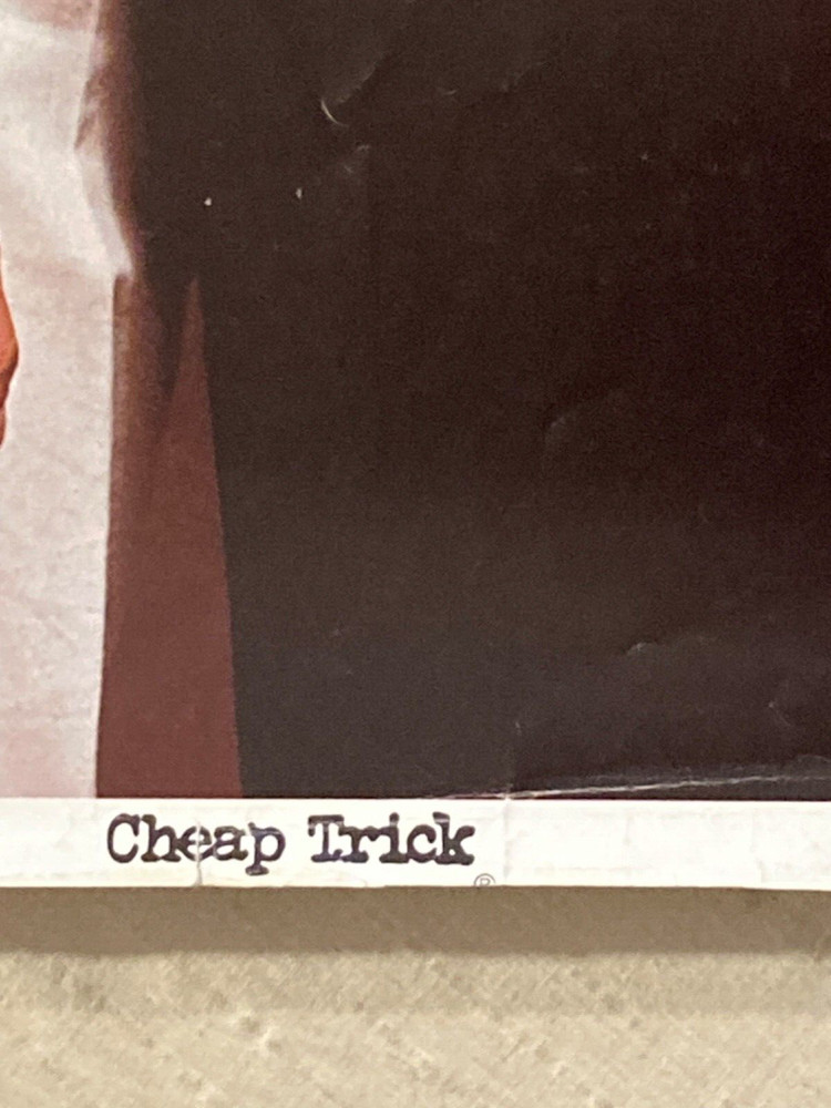 Cheap Trick 1981 Poster C/C Chicago D