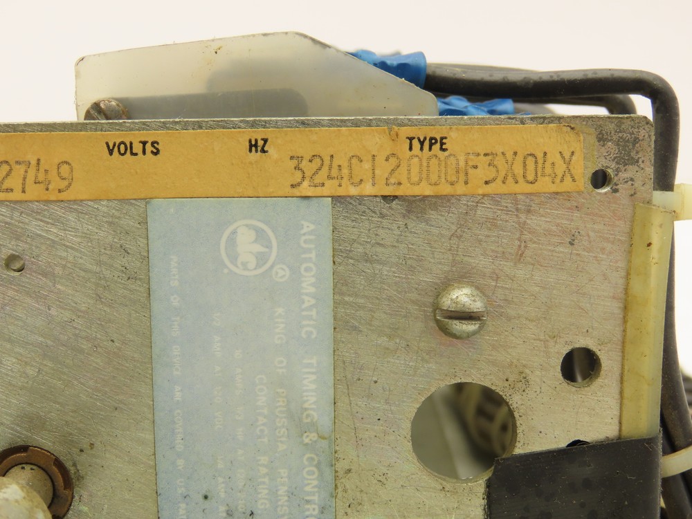 Marsh Bellofram Timer/Counter Cam Programmer 12+3 Configuration Potentiometer