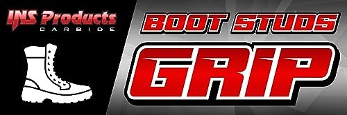 Bootmasters Boot Studs - Screw-in Traction Cleats + Installation Tool, for 20