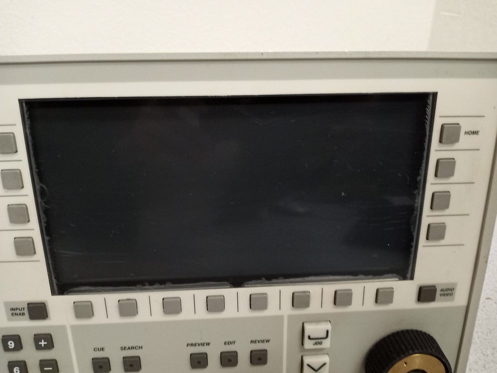 Ampex VPR-300 Video Production D-2 Jog Wheel Controller Recorder