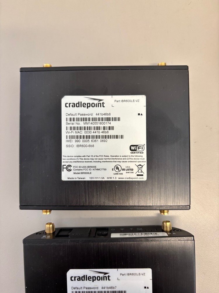 Cradlepoint IBR600LPE lot