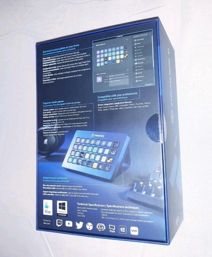 Elgato Stream Deck XL Studio Controller