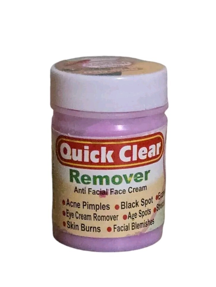 X 1 Jar QUICK clear Pink Sun Burn, & More Face Cream 100% AUTHENTIC