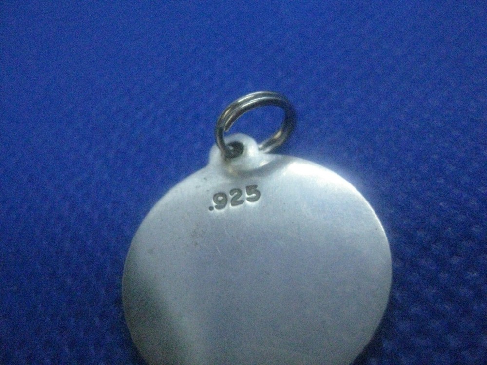 Sterling Silver Mother Disk Charm