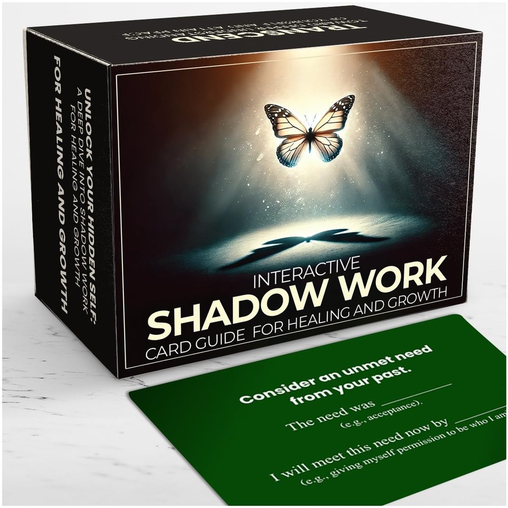 Shadow Work Cards The First, Interactive Shadow Work Game Distilled from Shad...