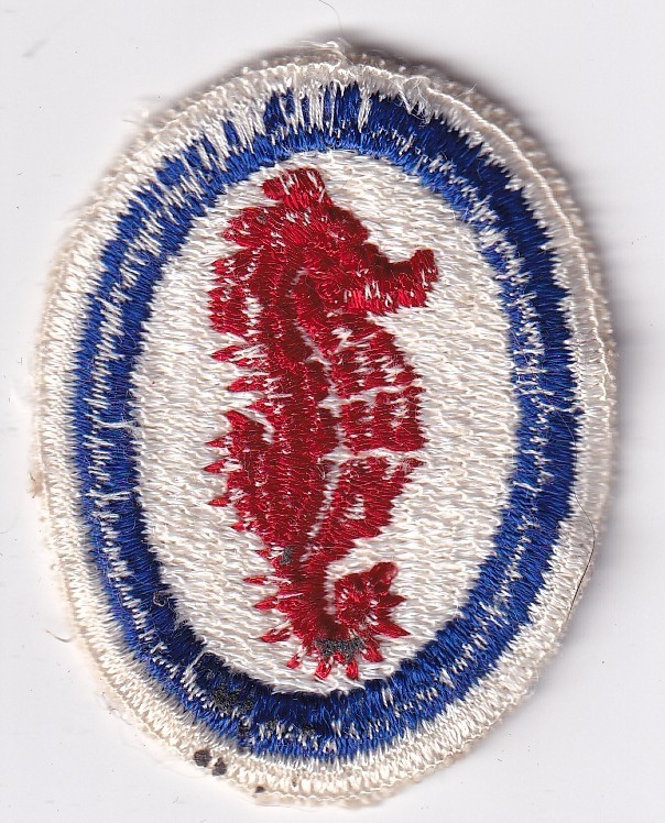 Amphibious Engineers patch unissued US Army real WWII make sea creature type