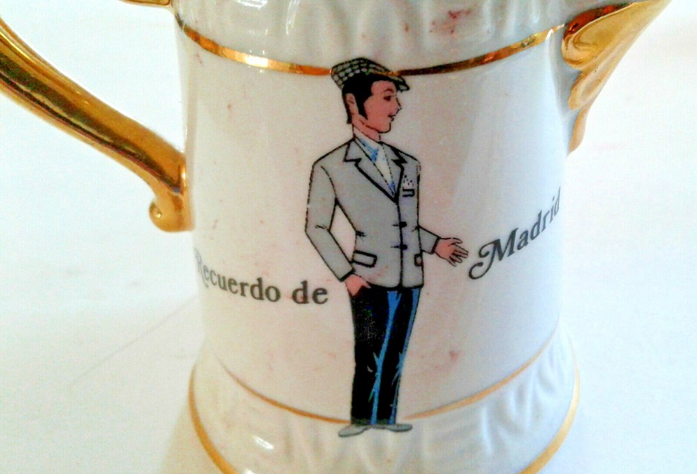 Colorful Porcelain Pitcher / Creamer