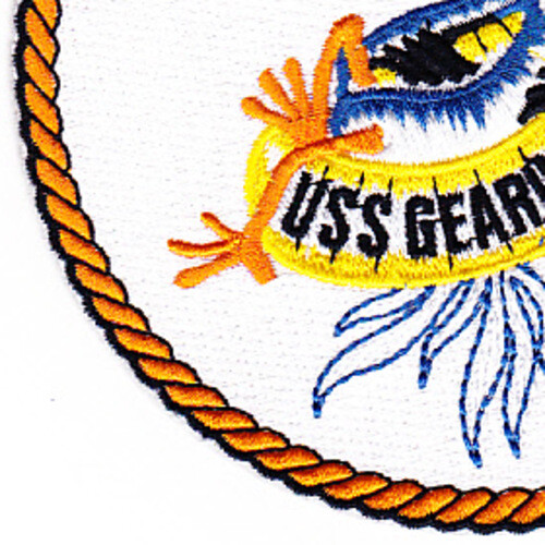 USS Gearing DD-710 Destroyer Ship Patch