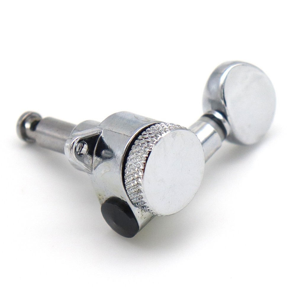Left 6 Strings Electric Guitar Locking Tuning Pegs Silver Tuners Machine Heads