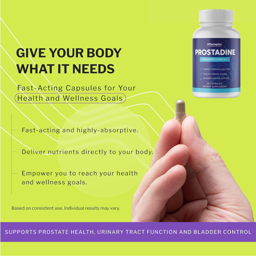 Prostadine Prostate Support 6 Bottles 360 Capsules