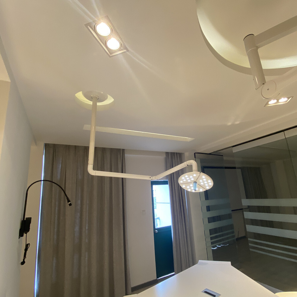 36W Ceiling-Mounted Dental Surgical LED Exam Light Shadowless Operation Lamp