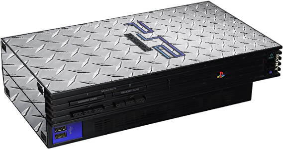 LidStyles Metallic Console Skin Protector Decal Sony PlayStation 2 Fat