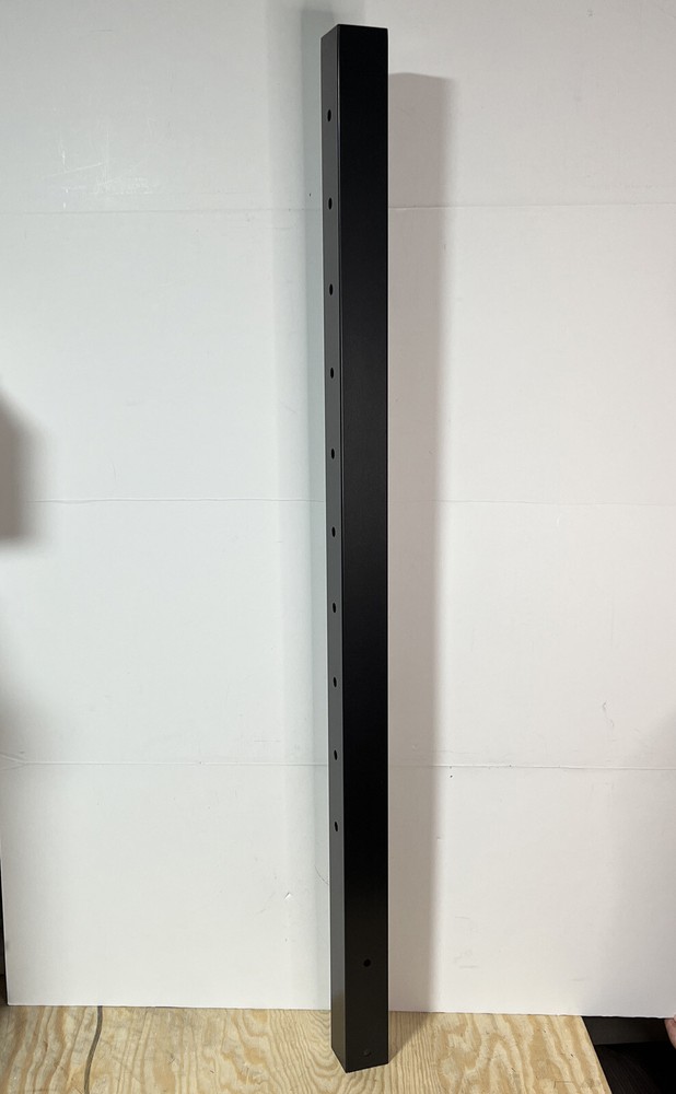 Muzata Top Level drilled Cable Railing Post 36"x2"x2" (33" Post Body ONLY)
